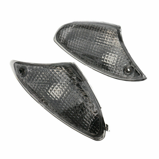 for BMW K1200S K1300S Smoke Front Turn Signals Indicator Blinker Lens