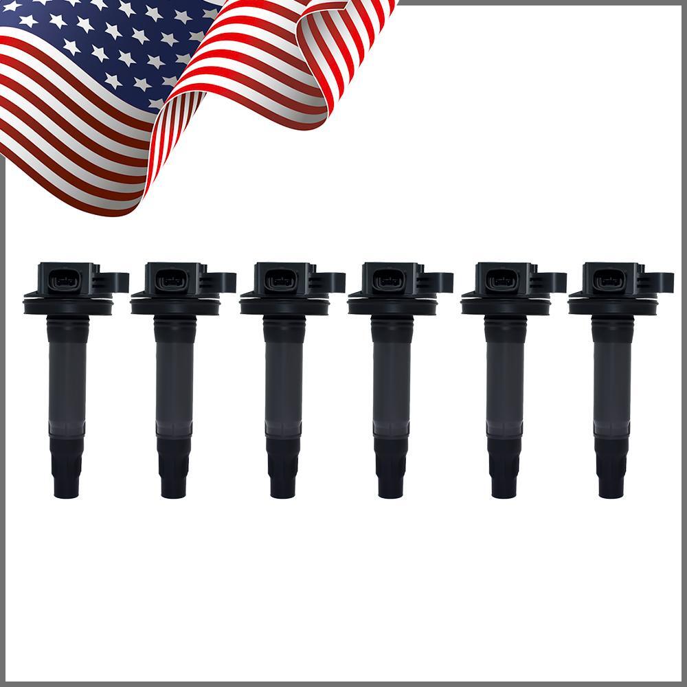 6Pcs Ignition Coils For 2007-2014 for Ford EDGE F-150 for LINCOLN 3.5L V6 7T4E-12A366-EE