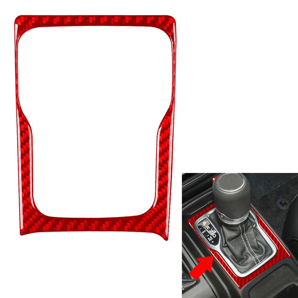 Fit for Jeep for Wrangler JL JLU Gladiator JT Gear Shift Panel Cover Trim