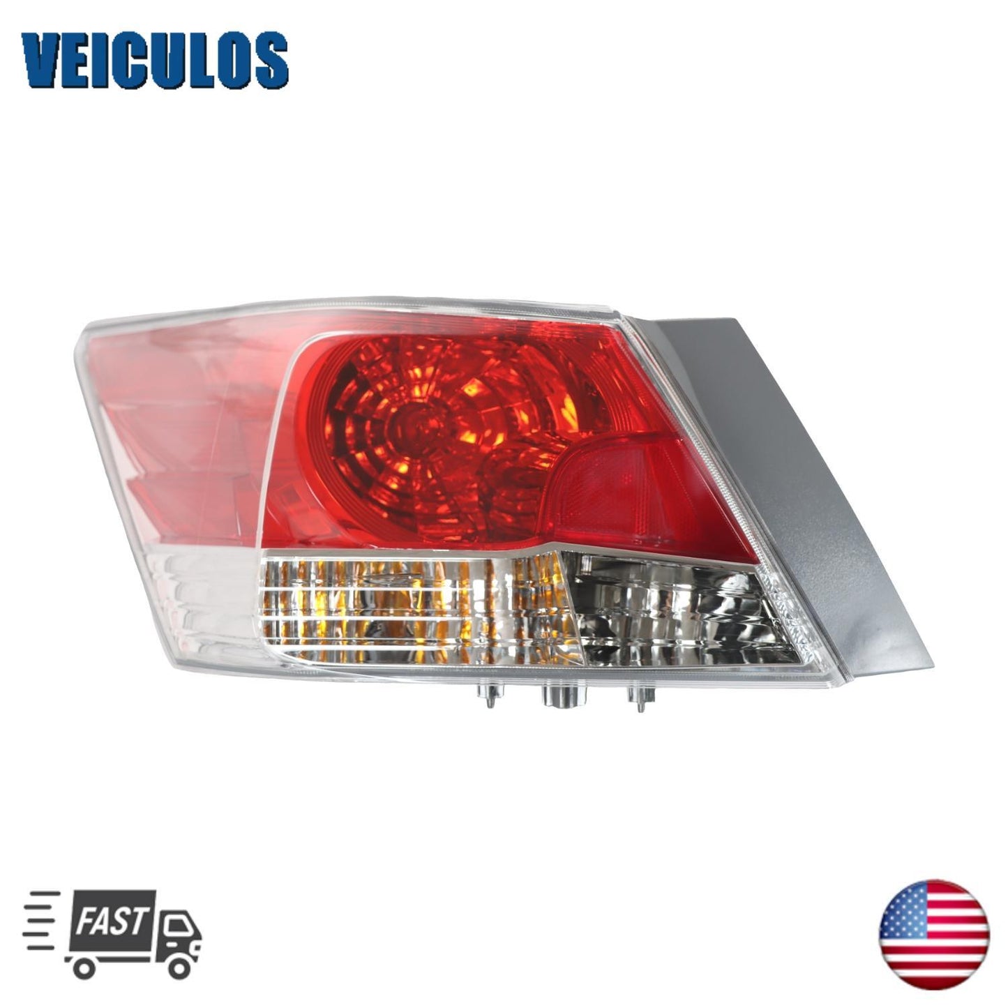 Tail Lamp Assembly Left Driver Side for 2008-2012 for HONDA ACCORD 33550TA0A01