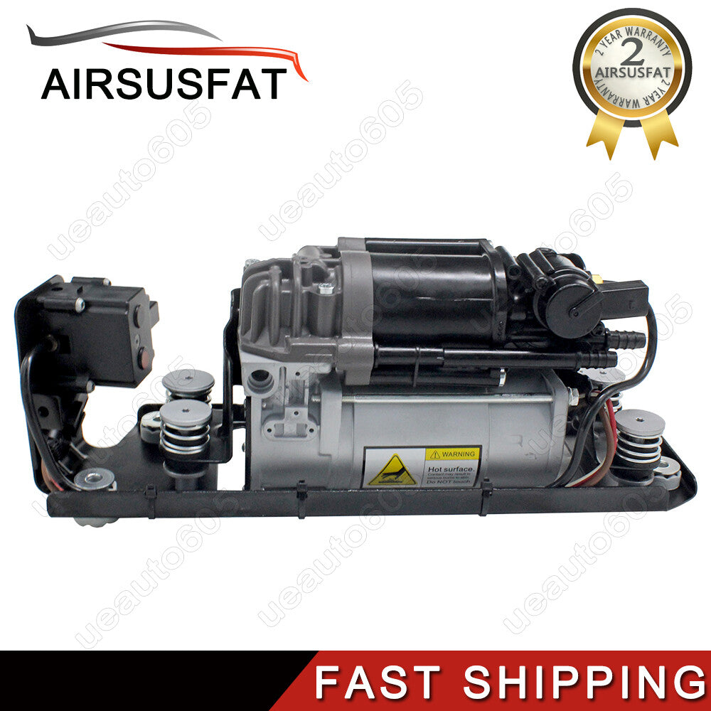 Air Suspension Compressor Pump + Valve Block for BMW 7 Series F02 F11 2008-2015