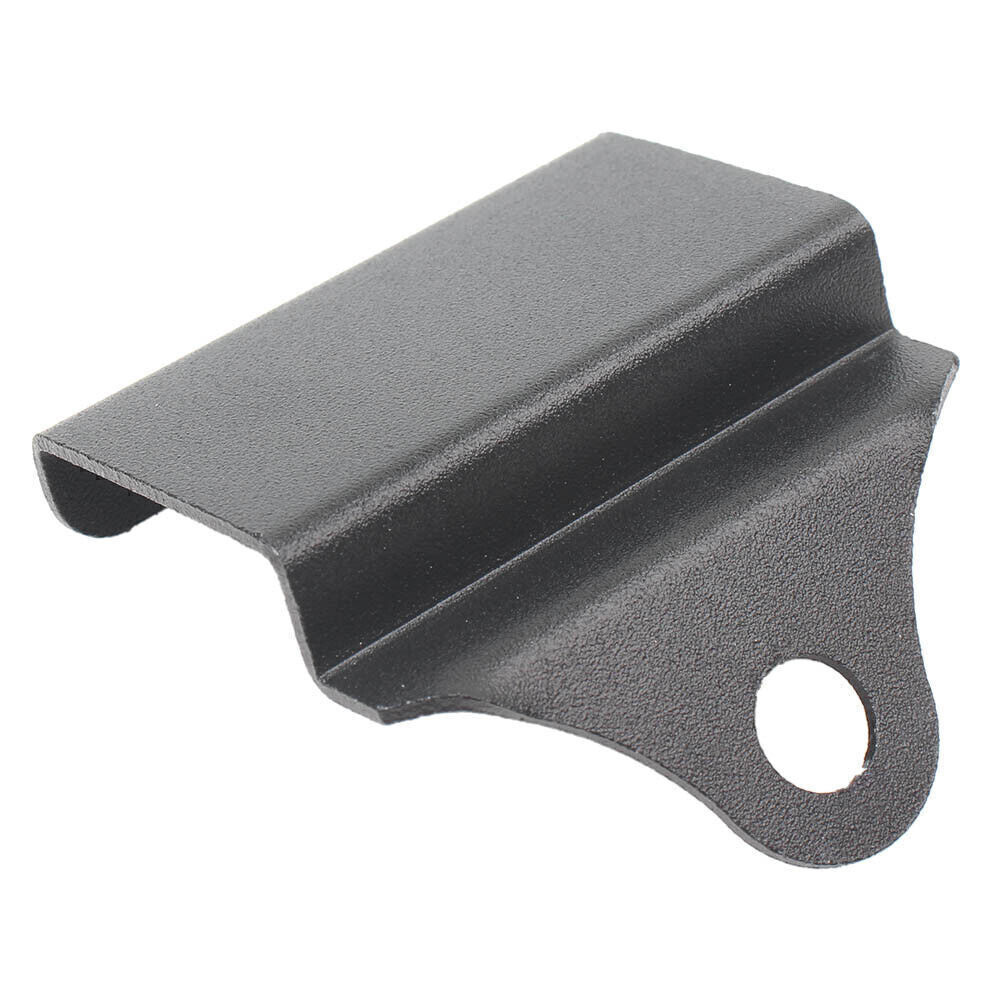 Water Temperature Meter Voltmeter Thermometer Mounting Bracket Aluminum Black
