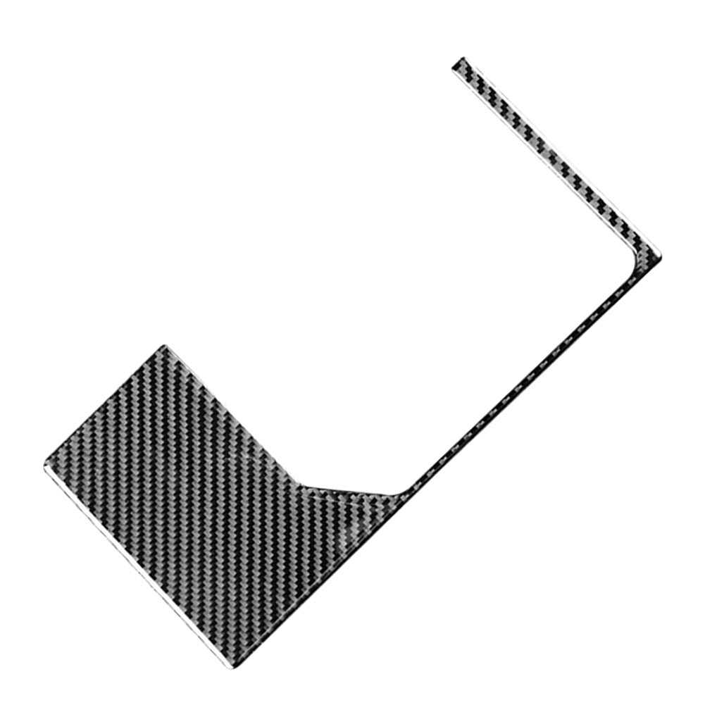Carbon Fiber Gear Shift Panel Outer Frame Trim Fit for Toyota Tundra 2014-2021 Black