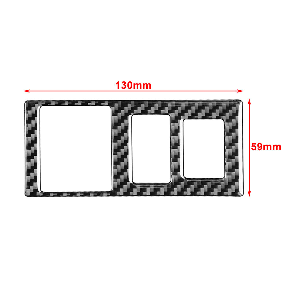 Fit for Toyota Tundra 2014-2021 Carbon Fiber Head Light Control Button Cover