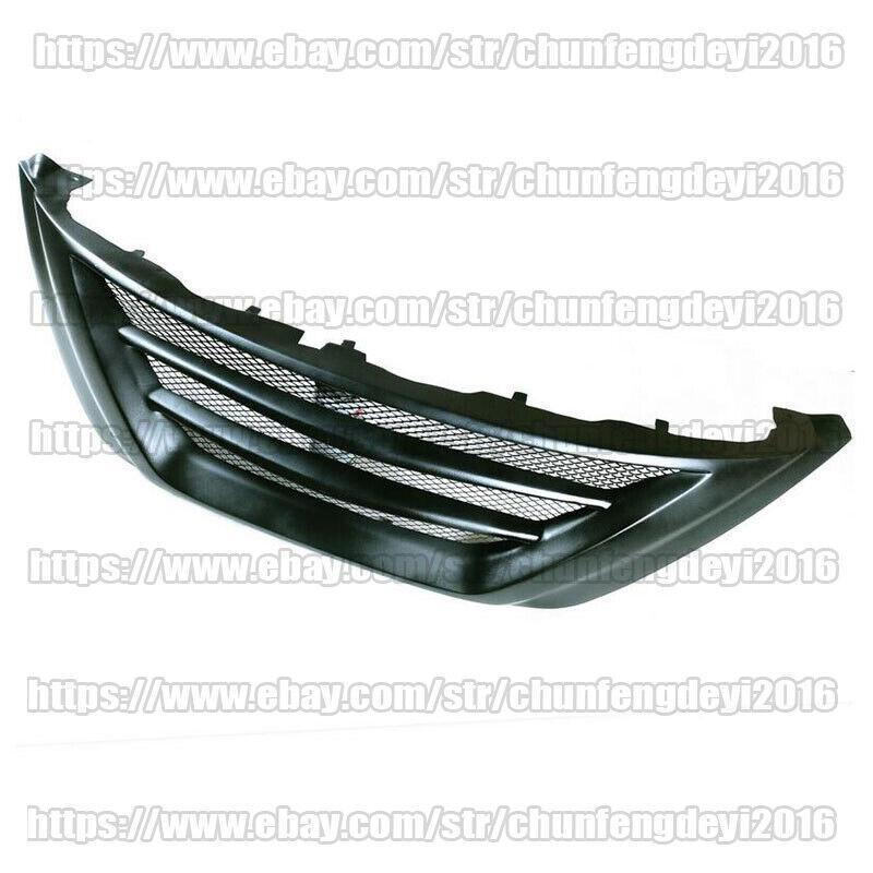 Matte Black Car Front Bumper Mesh Grille Grill for Nissan Teana Altima 2016-2018
