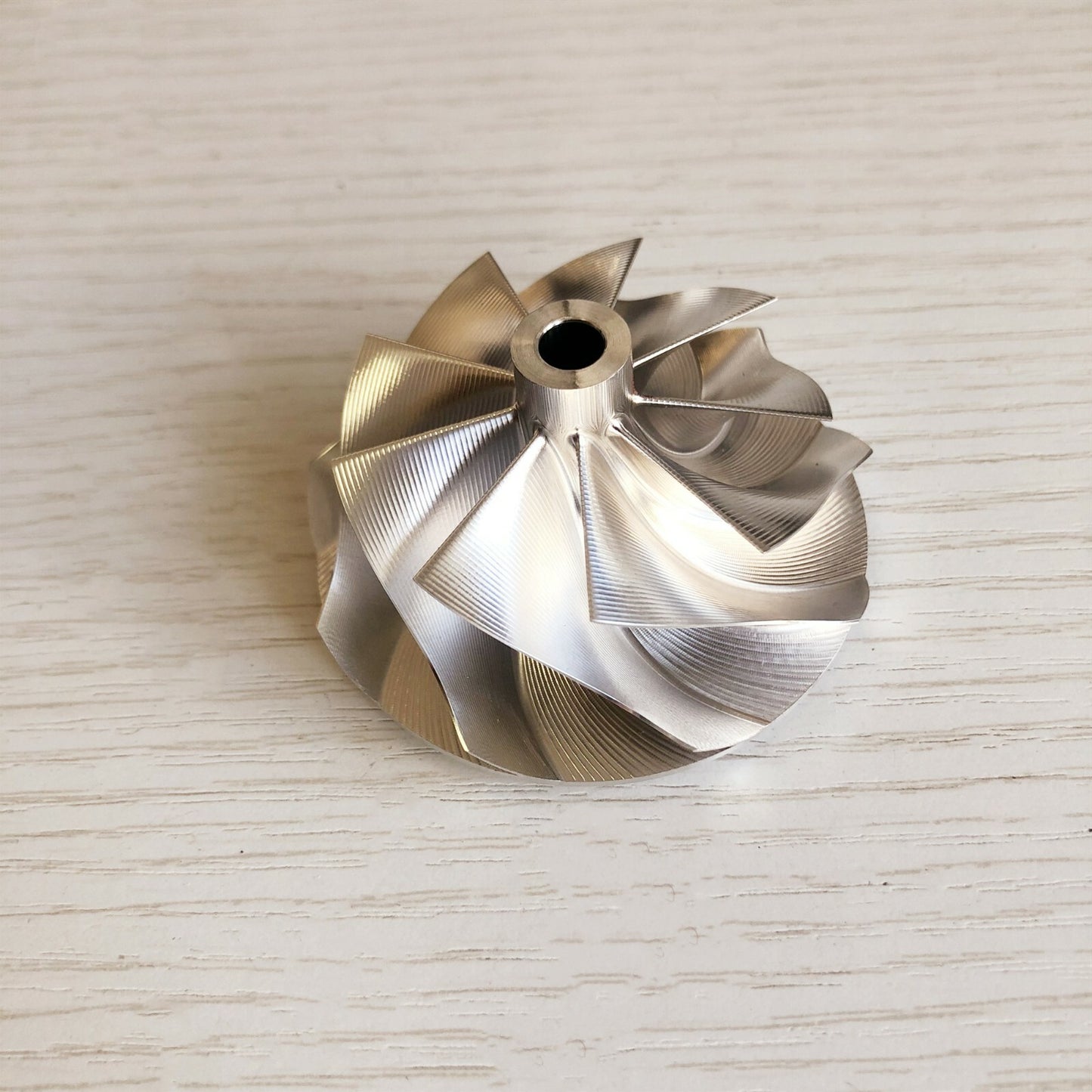G25-550 48.35/60.00 mm 9+0 insert spot milling machine for turbine blank compressor wheel