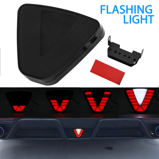 Universal F1 Style 3rd LED Rear Strobe Light Flashing Tail Pilot Brake Stop Lamp
