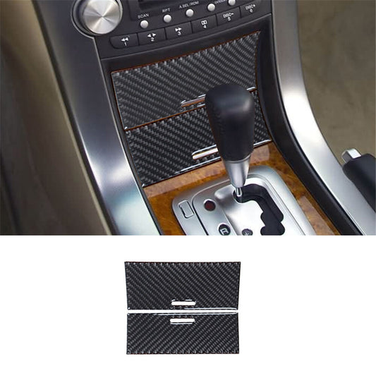 Carbon Fiber Central Control Storage Panel Cover Trim for Acura TL 2004-2008