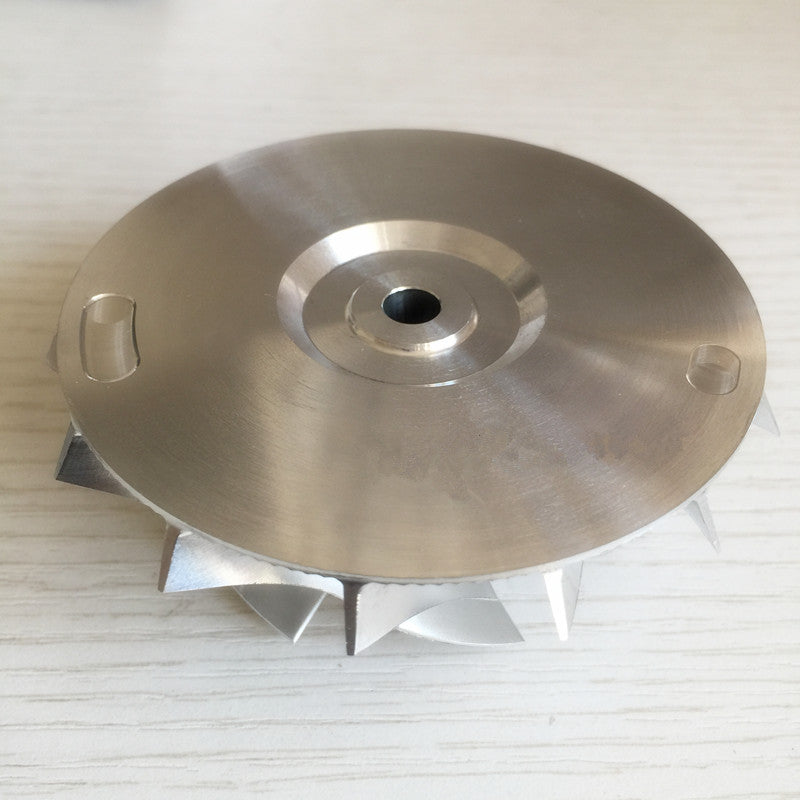 CT26 59.00/76.13 mm 7+7 insert performance turbine blank/milling compressor wheel