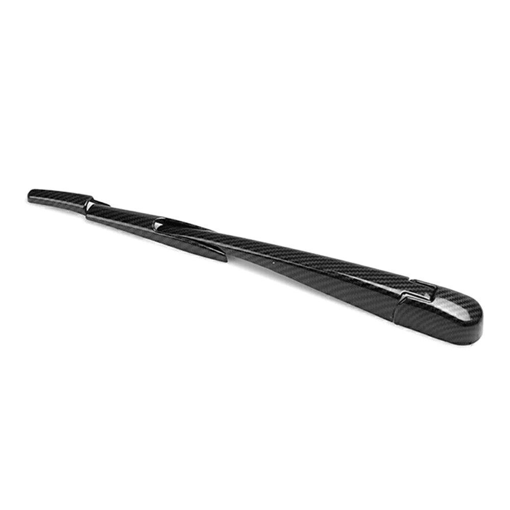 Fit for Honda CR-V CRV 2017-2021 2018 Carbon Fiber Rear Window Rain Wiper Cover Trim