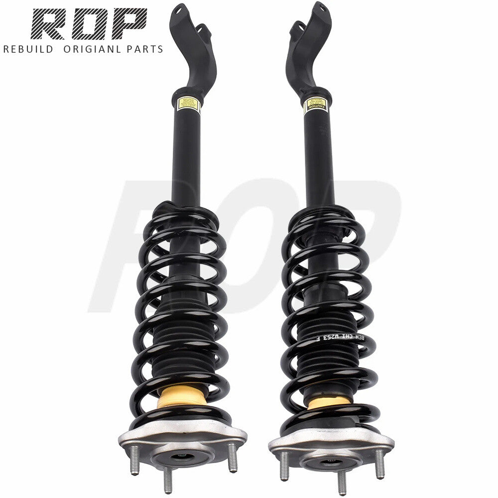 Pair Front Shock Struts Assys for Mercedes Benz W253 GLC300 GLC63 AMG 2016-2020