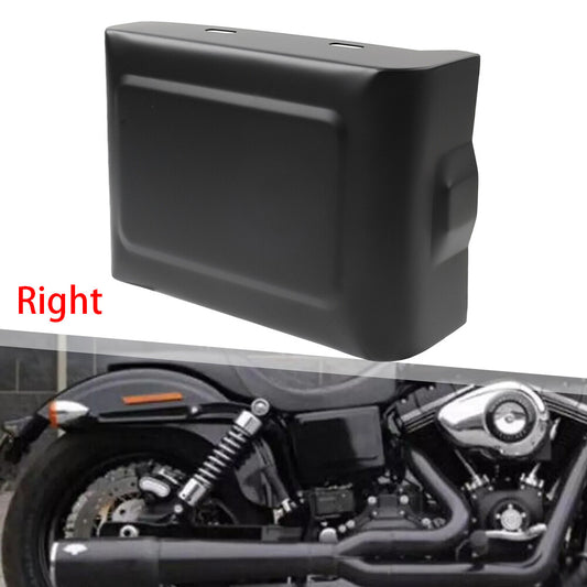 Right Side Battery Cover Iron for Harley Dyna Fat Bob FXDL Street Bob FXDB 06-14