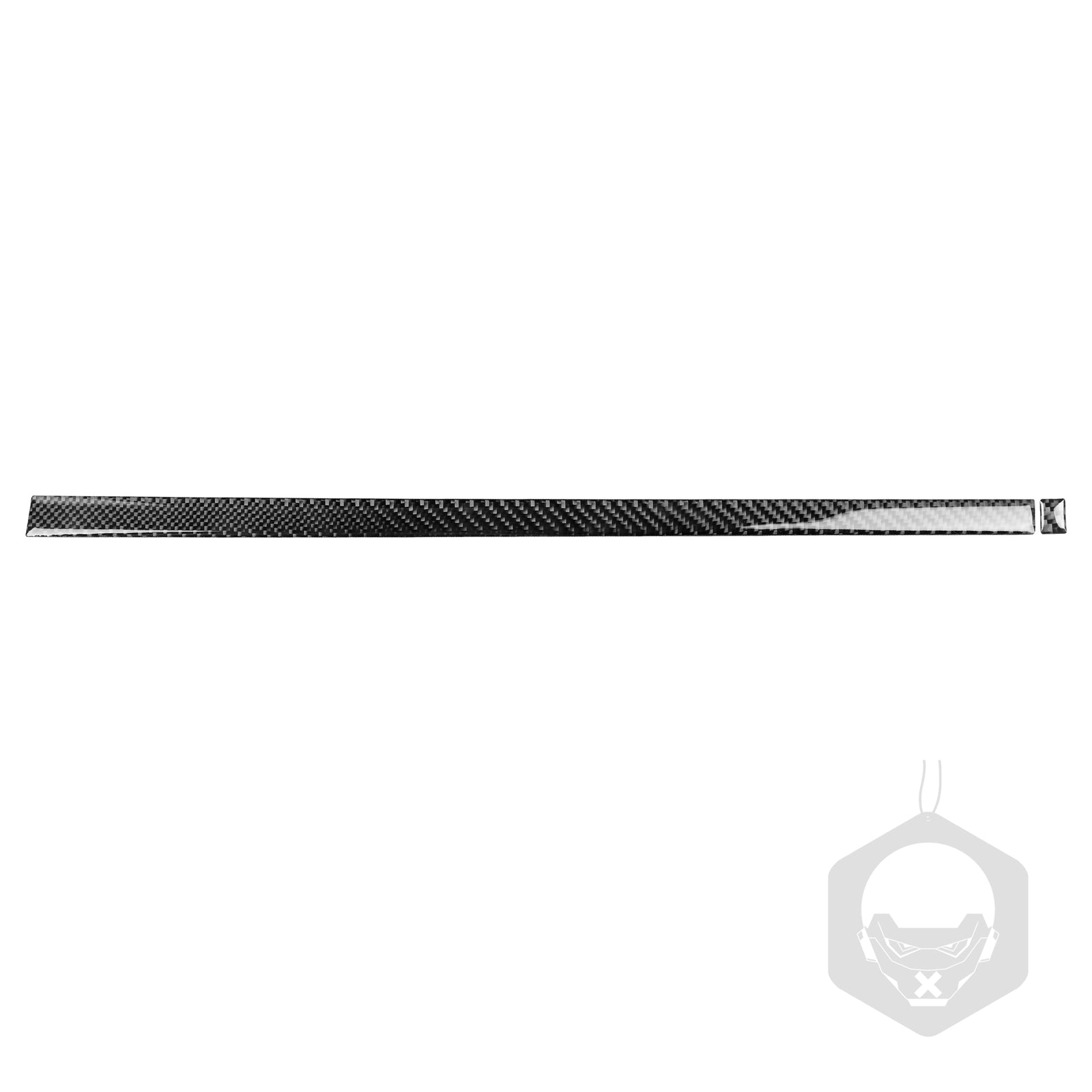 Carbon Fiber Passenger Side Dash Cover Trim Strip for Mazda MX-5 Miata 2009-2015