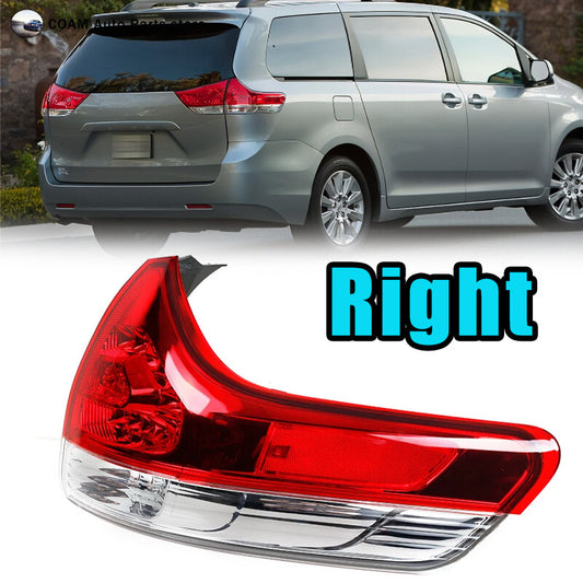 The right rear outer taillight is applicable to the 2011-14 for Toyota for Sienna 8156008030.