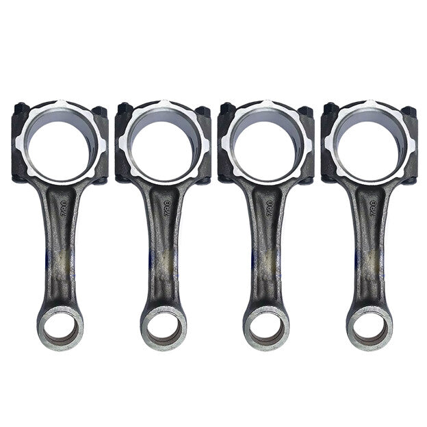4X Connecting Rod ME101363 for Mitsubishi 4M40 Engine CAT 306 307 308D Excavator