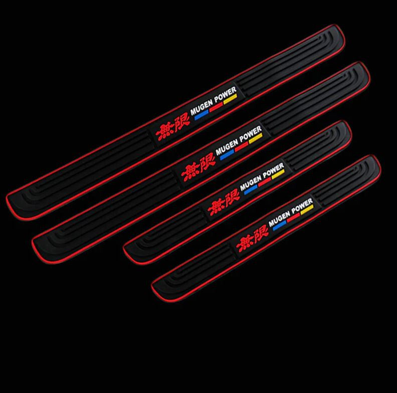 Car door and window protection sticker panel LED cup roller coaster Mugen for Honda