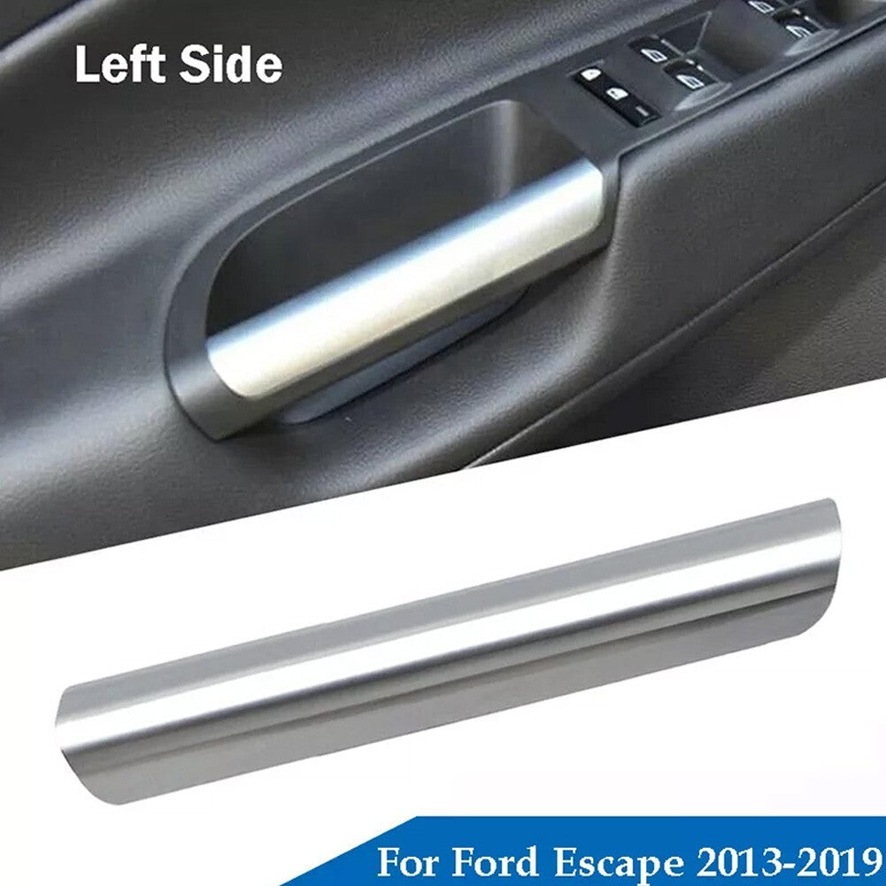 for Ford Escape 13-19 Front Driver Side Door Handle Grab Trim Molding LH Silver