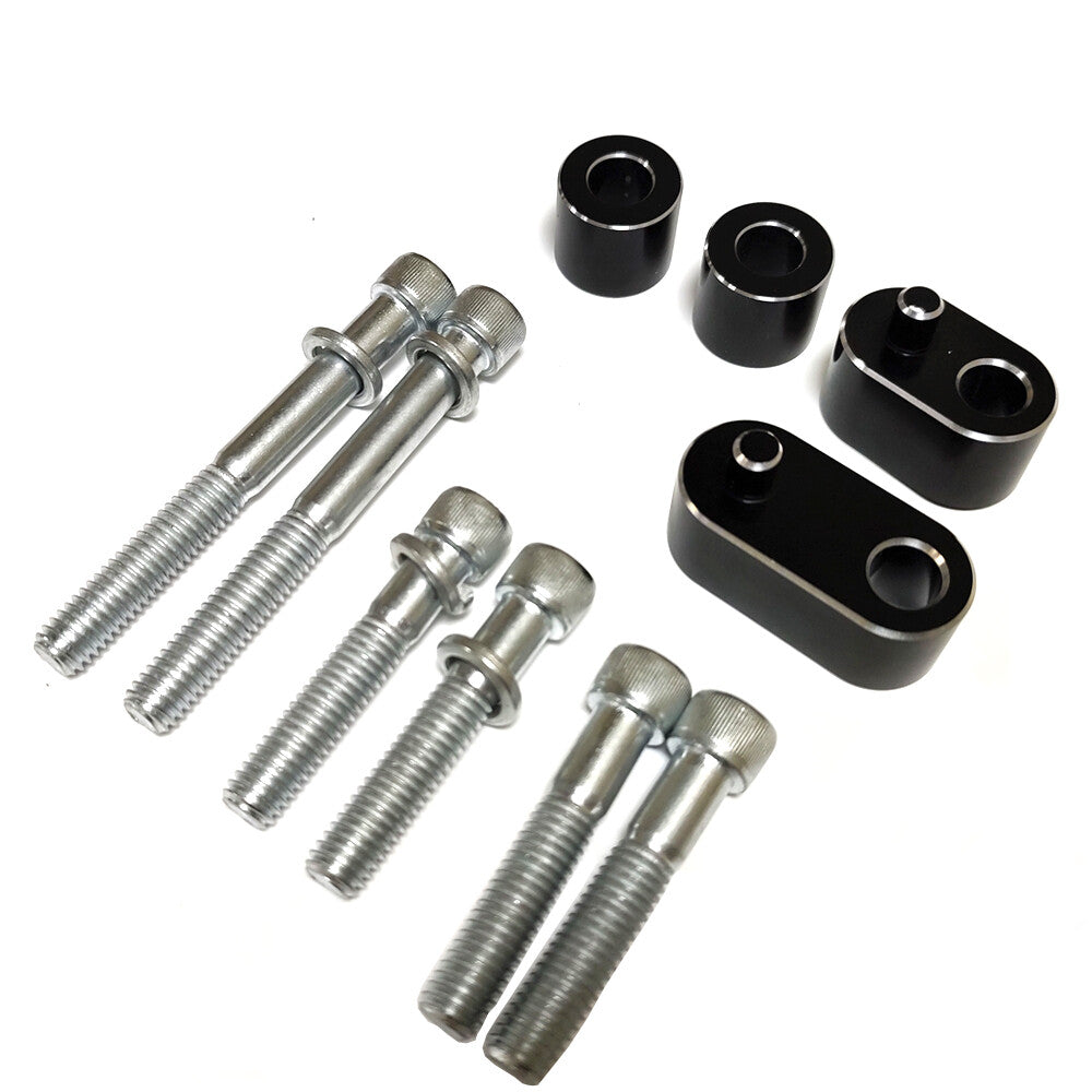 3/4'' Driver Floorboard Spacer Extension Kit for Harley Touring Electra Glide