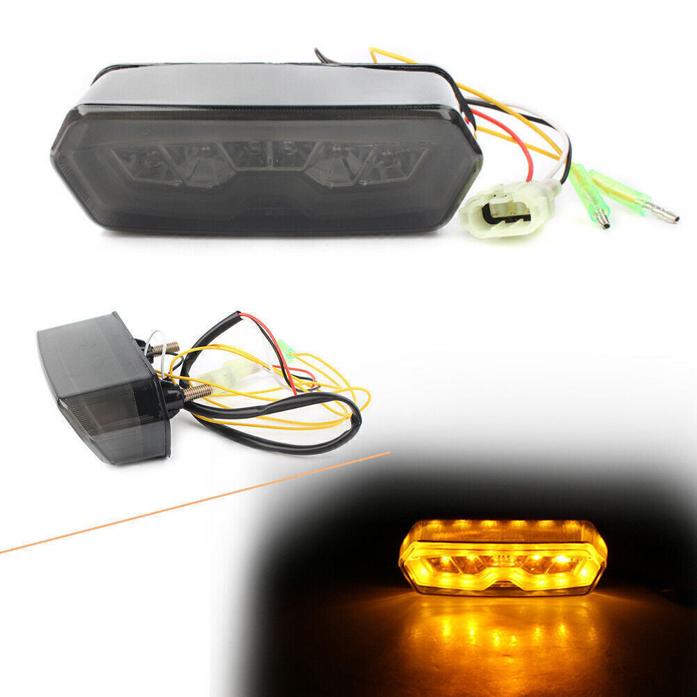 Brake Rear Tail Light Breaking Lamp Smoke Lens for Honda Grom/MSX 125 s 2014-16