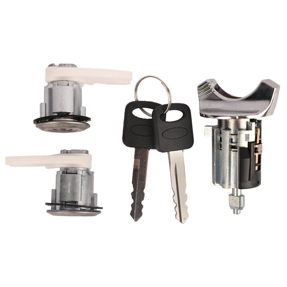 1Set Car Ignition Door Lock Cylinder Set Accessories for Ford Bronco F150 F250