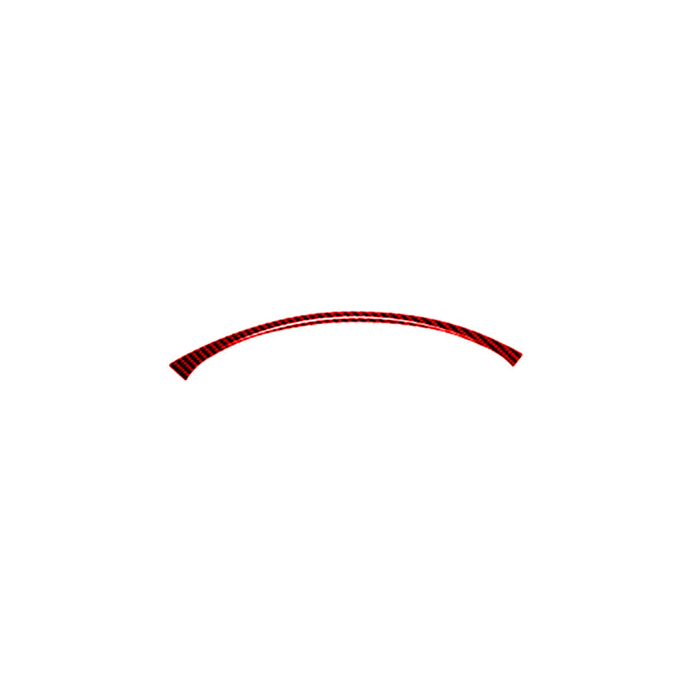Red Carbon Fiber Interior Speedometer Frame Cover Trim for RAM Promaster 2014-21