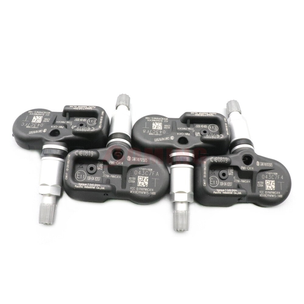 4x NEW 40700-EZ00A for Nissan Titan XD 2016-21 433Mhz TPMS TIRE PRESSURE SENSOR