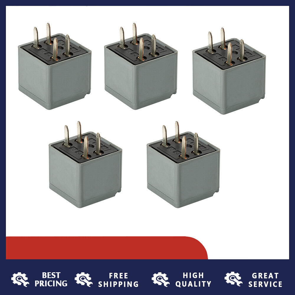 5-pack of rear relays for Chevrolet Suburban S10 pickups, Silverado 1500 for GMC D1741C 12193604