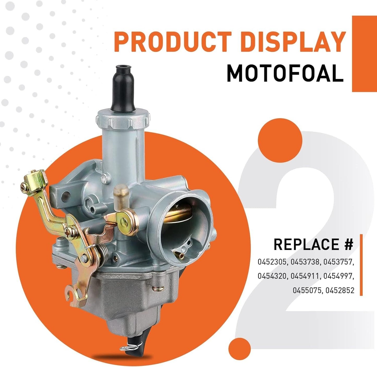 Carburetor for POLARIS Sawtooth 200 2006-2007 Carb Replaces 0455075 0454997