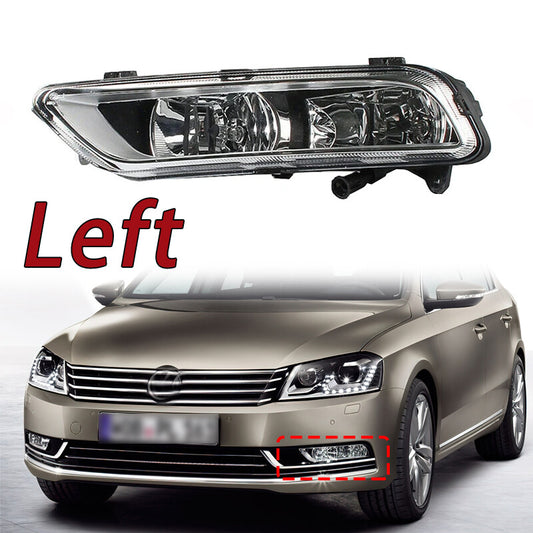 Left for VW for Passat B7 2011-2016 Car Front bumper fog lamp assembly