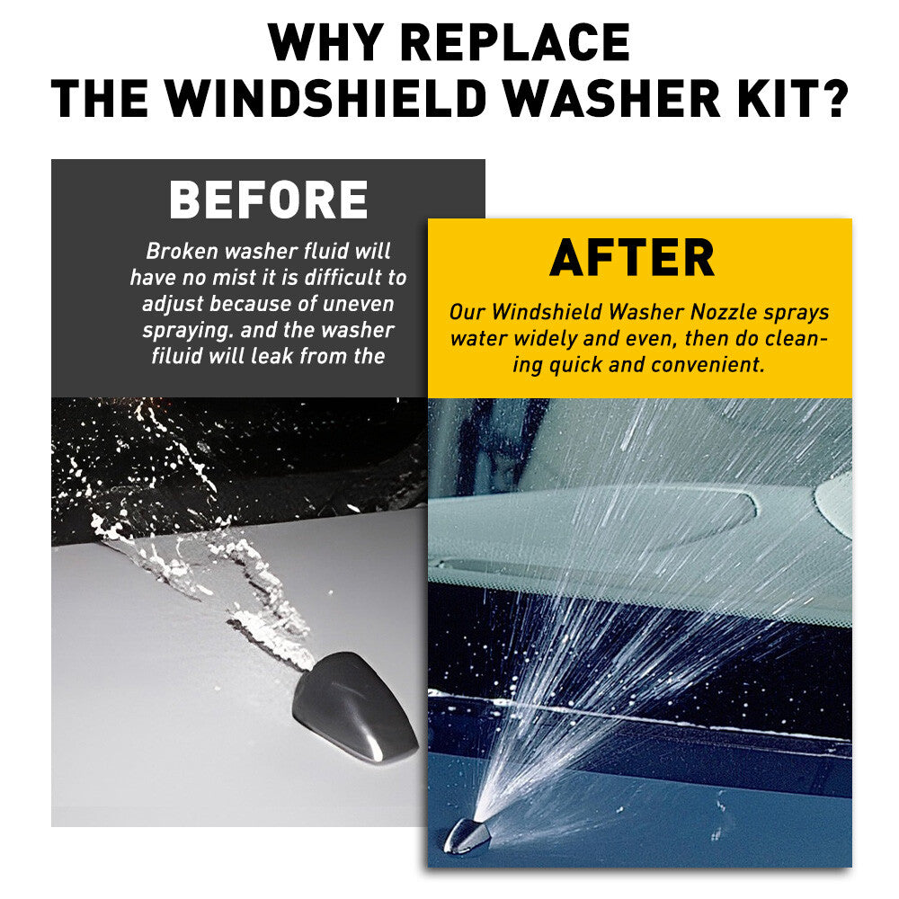 for Jeep Grand Cherokee 2011-2017 Windshield Wiper Water Washer Spray Nozzle Jet