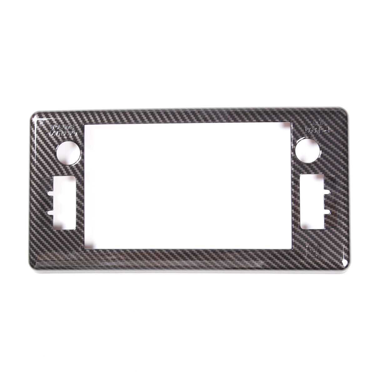 Carbon fiber headlight lift-up button trim frame for Corvette C8 2020 - 2023