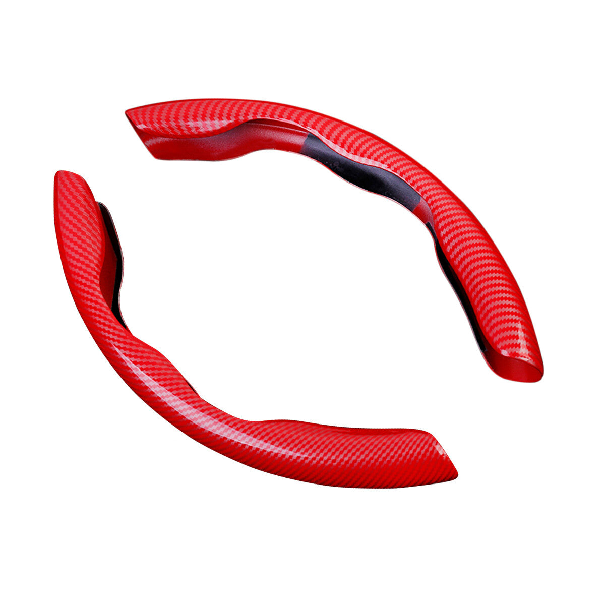 Carbon fiber red GM steering wheel supercharger protective cover anti-slip accessory