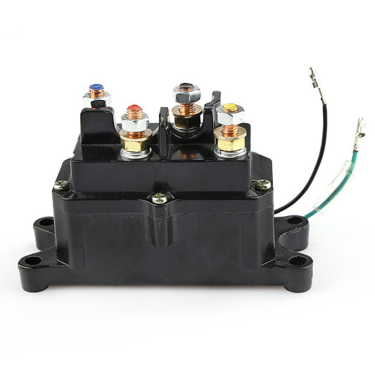 Winch electromagnetic relay solid contactor rocker switch thumb universal suitable for trucks and all-terrain vehicles