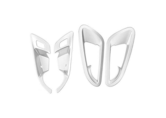 Fit for Chevrolet for Cruze 2016-2019 Matte Silver Inner Door Handle Bowl Cover Trim