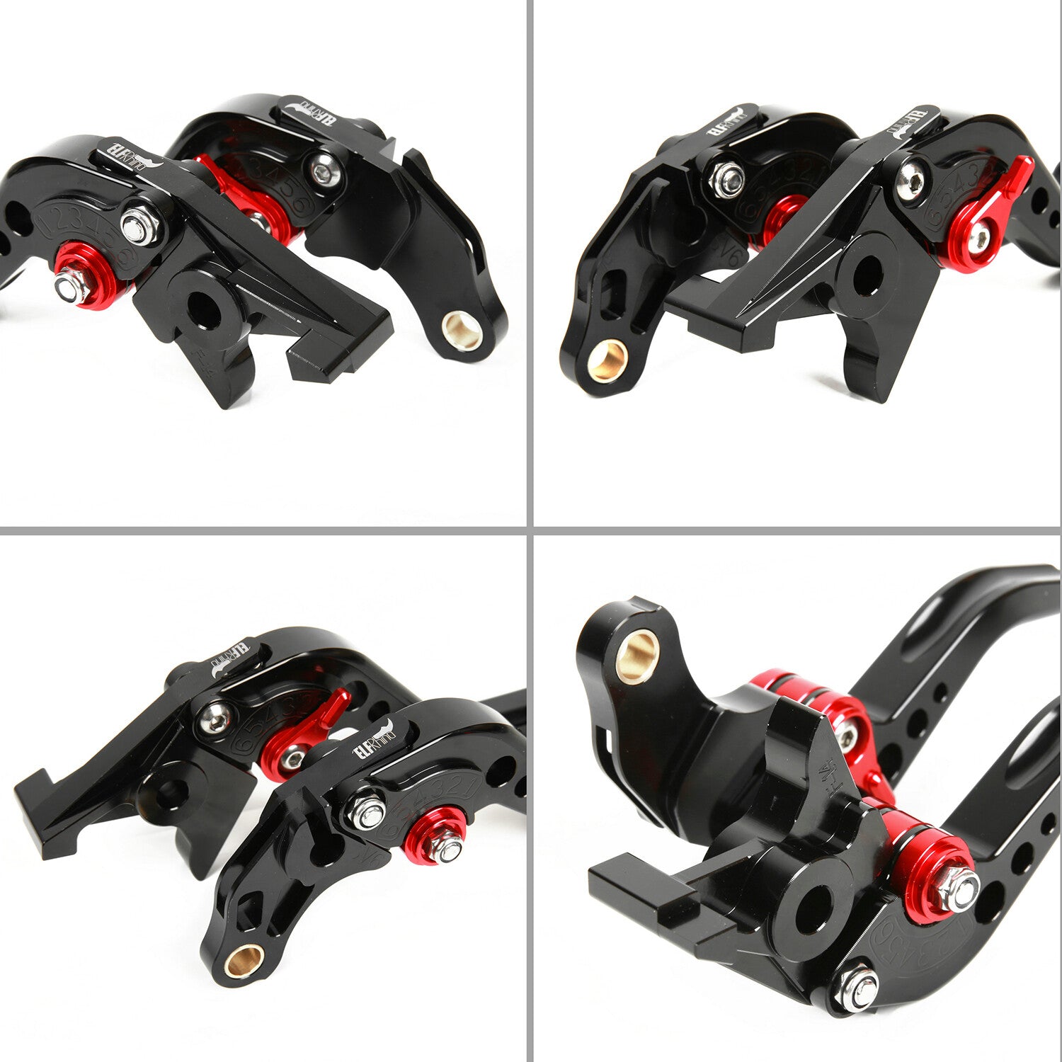 for Suzuki GSF600 BANDIT 1995-1999 Short Clutch Brake Levers Black US 1996 1997