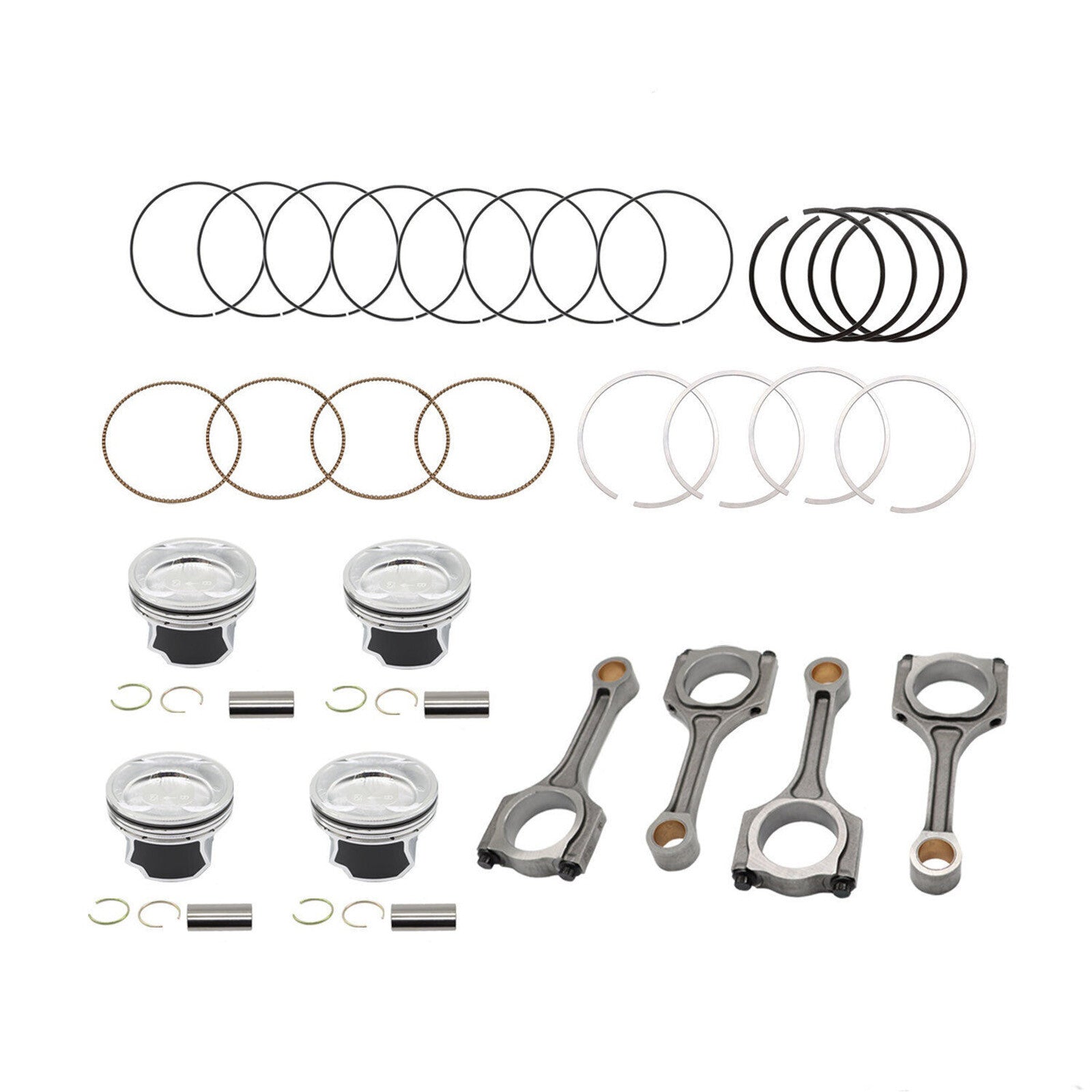 Engine Connecting Rod Piston for Hyundai Sonata for Kia Sorento Car Replacement