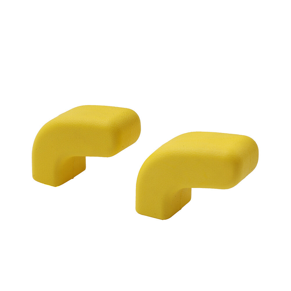 2Pcs Front Bumper Tow Hook Cover Protector for Jeep for Wrangler JK JL JT 2007-23