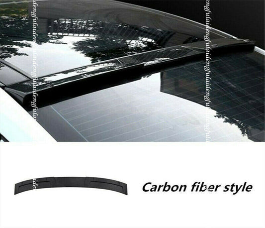Carbon fiber ABS Rear Window Roof Lip Spoiler Trim for Nissan Altima 2019-2022