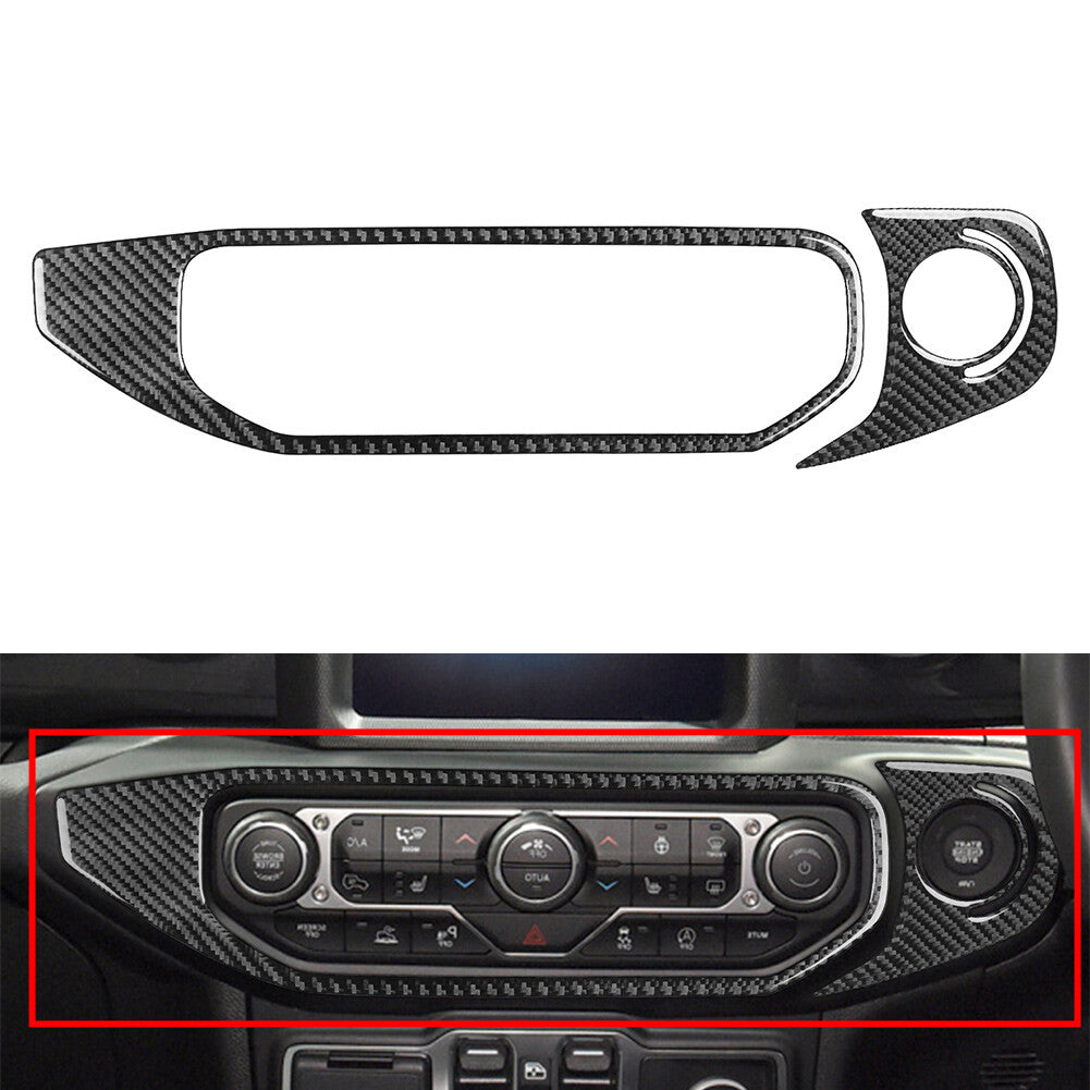 AC Climate Control Cover Trim FIT for Jeep for Wrangler JL JLU 4XE Gladiator