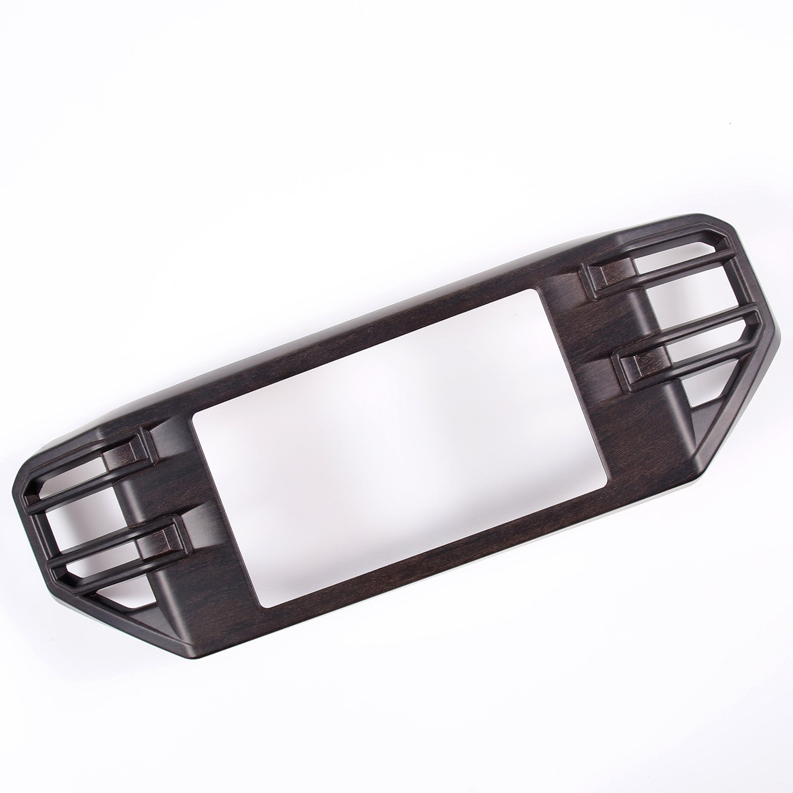 Black stainless steel front grille cover with fly netting for Toyota FJ Cruiser 07-21