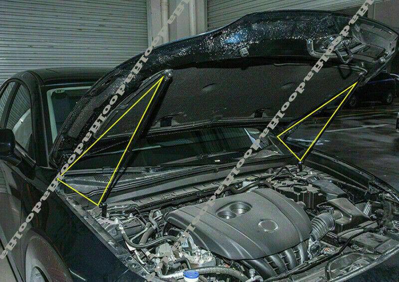 for Mazda CX-30 2020-2022 CAR FRONT COVER HYDRAULIC STRUT SHOCKS LIFT SUPPORT