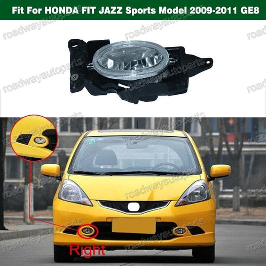 Right Fog Light Front Driving Lamp for HONDA FIT JAZZ Sports Model 2009-2011 GE8