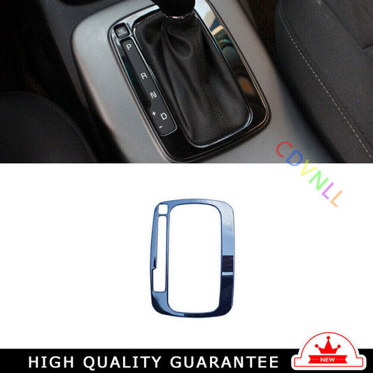 Car Inner Console Gear Shift Cover Trim Fit for Kia K3 Forte 2014-18 Black Steel