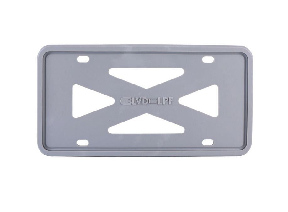 Car license plate frame cover cap, trunk gray silicone, suitable for new  for ford  models