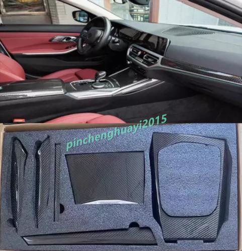 Replacement Gloss Carbon Fiber Interior Trim Kit for BMW G22 G23 G26 G20 G42 OE