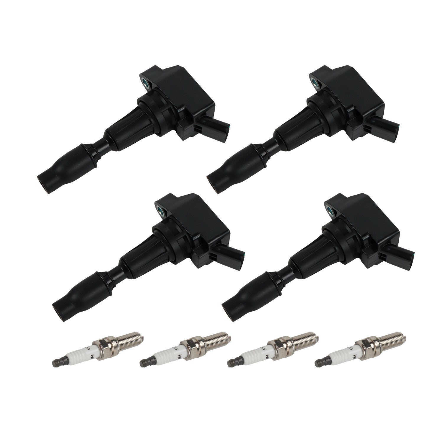 4Pcs Ignition Coils + Iridium Spark Plugs for Hyundai Sonata for Kia Optima 2.0 2.4