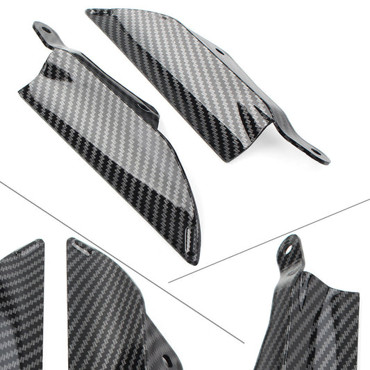 Front Headlight Side Fairing Left  Right Carbon Fiber Fit Daytona 675 2006-2012