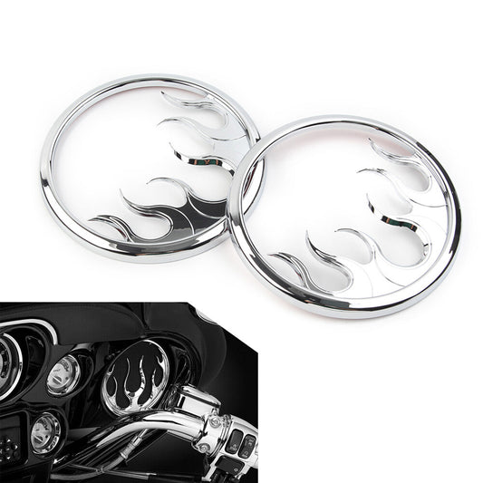 Front Speaker Grill Trim Cover for Harley Electra Glide 2014-2022