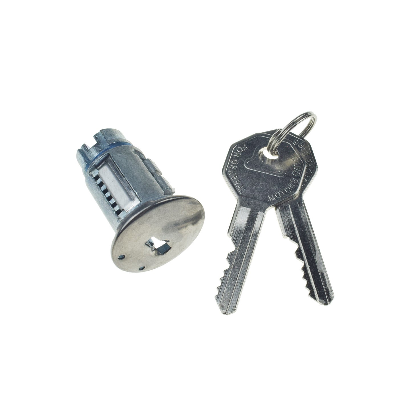 Ignition Lock Cylinder 2 Keys for Cadillac for GMC for Chevrolet for Buick for Pontiac US-22L