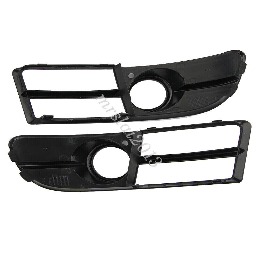 For 2005-2008 for Audi for A4 S4 B7 Front Fog Light Grille Cover Bumper Grill LeftRight